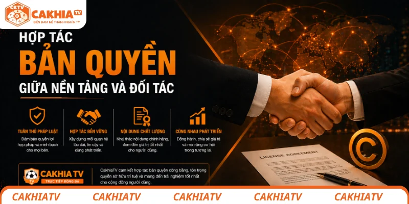 Hợp tác bản quyền giữa nền tảng và đối tác